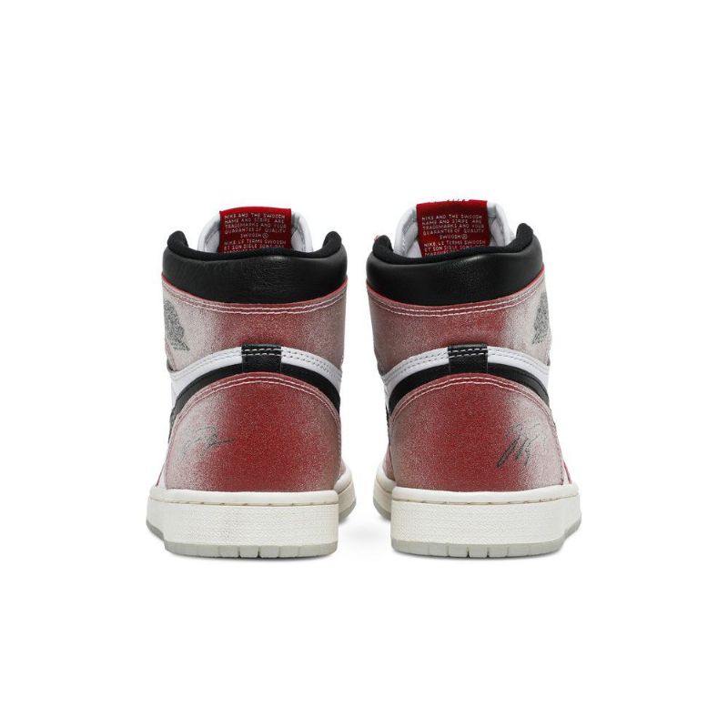 Air Jordan 1 Trophy Room Retro High Og Sp Bílá Červená Černá Pánské Boty