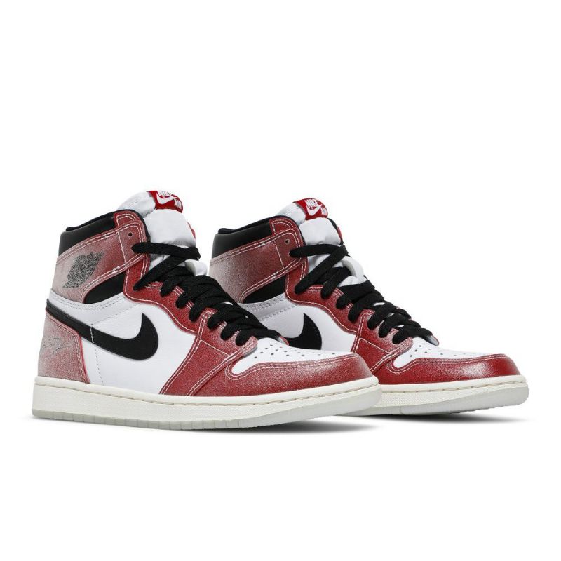 Air Jordan 1 Trophy Room Retro High Og Sp Bílá Červená Černá Pánské Boty