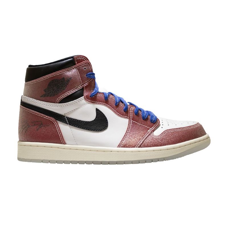 Air Jordan 1 Trophy Room Retro High Og Sp Bílá Červená Černá Pánské Boty