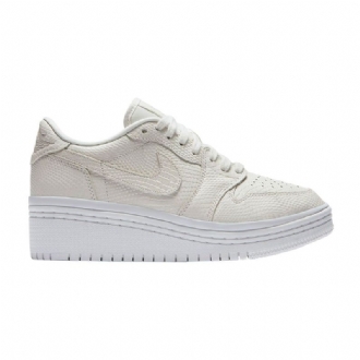 Bílé Dámské Boty Air Jordan 1 Lifted