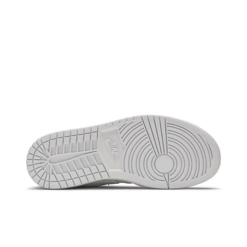 Bílé Dámské Boty Air Jordan 1 Low Breathe