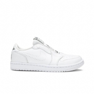 Bílé Dámské Boty Air Jordan 1 Low Slip
