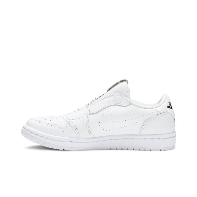 Bílé Dámské Boty Air Jordan 1 Low Slip