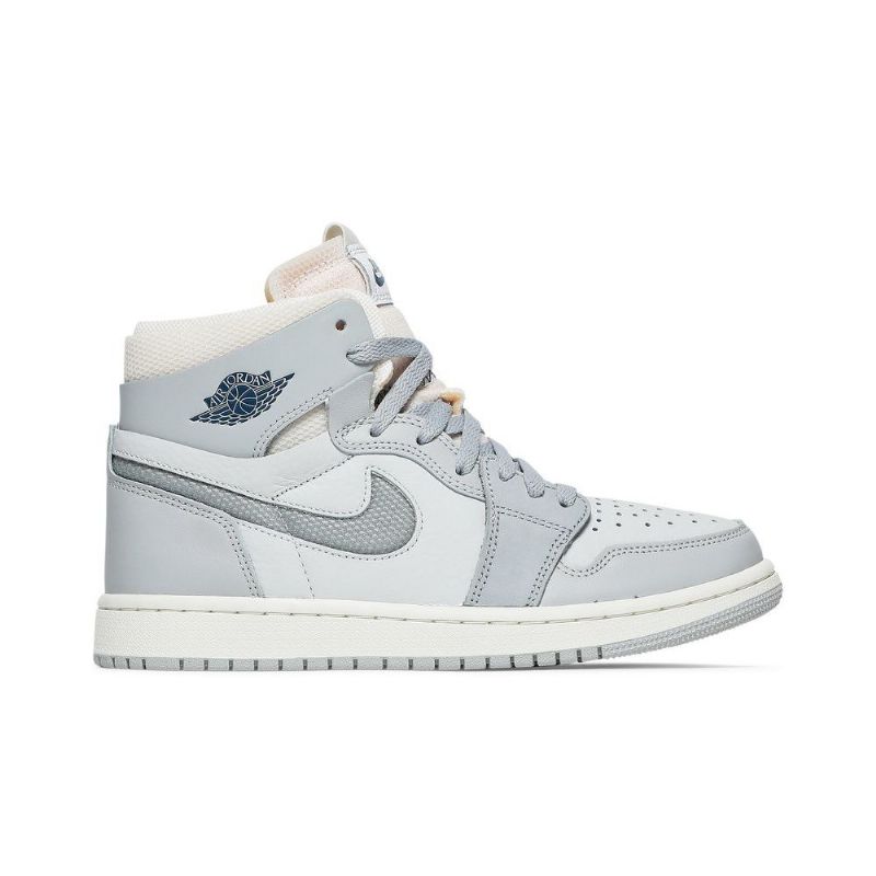 Bílé Šedé Pánské Boty Air Jordan 1 Zoom Comfort