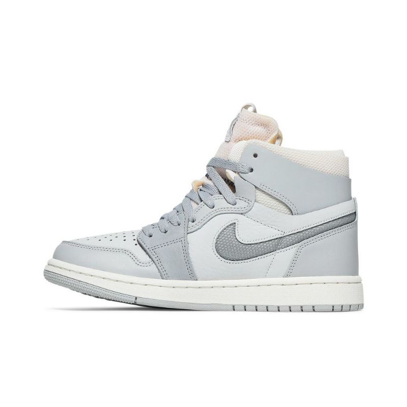 Bílé Šedé Pánské Boty Air Jordan 1 Zoom Comfort