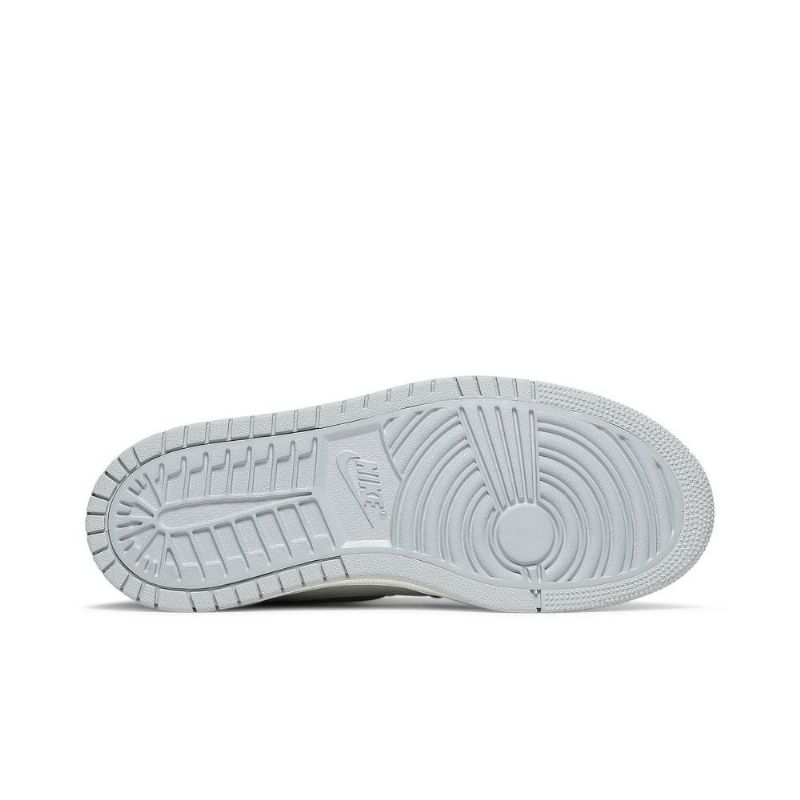 Bílé Šedé Pánské Boty Air Jordan 1 Zoom Comfort