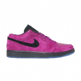 Černé Pánské Boty Air Jordan 1 Phat Low Nachový