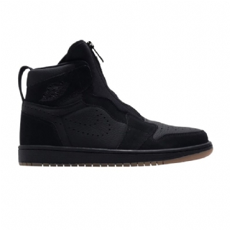 Černé Pánské Boty Air Jordan 1 Retro High Zip