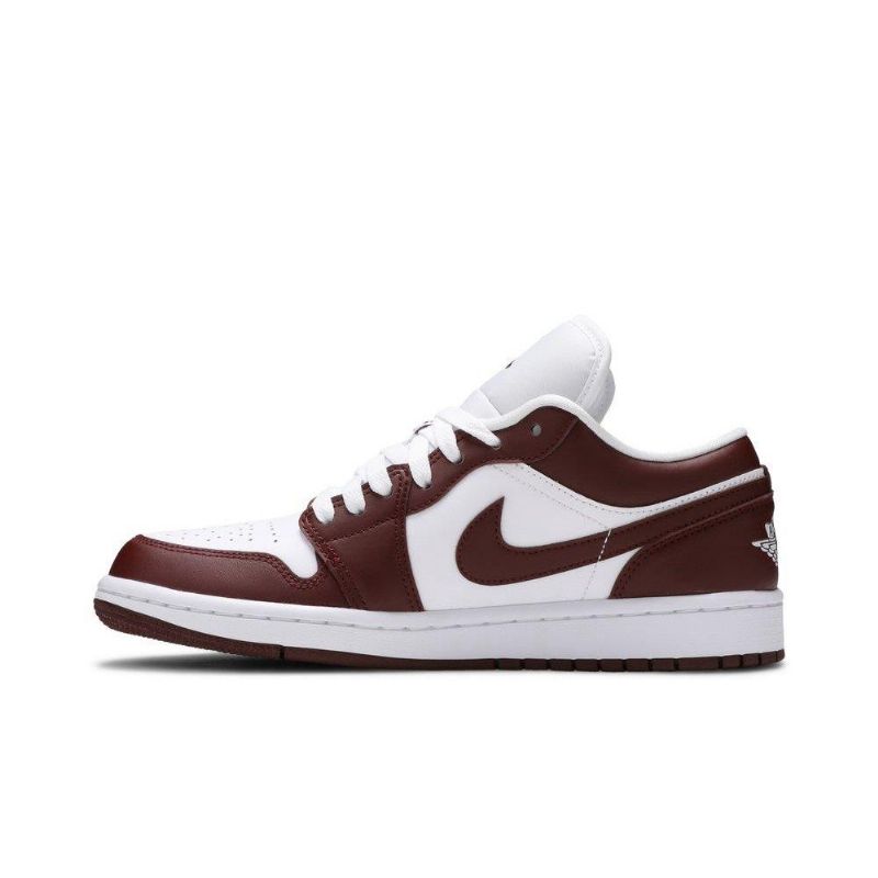 Dámská Obuv Air Jordan 1 Low Bílý Bordeaux