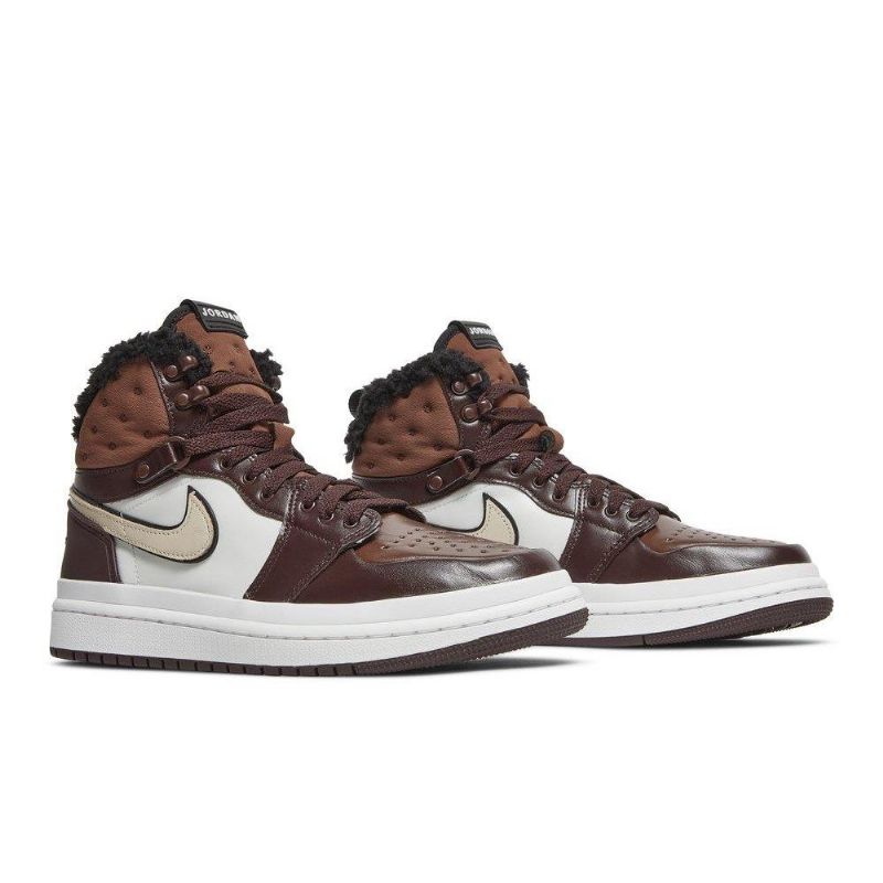 Dámské Boty Air Jordan 1 Acclimate Hnědý Bílý