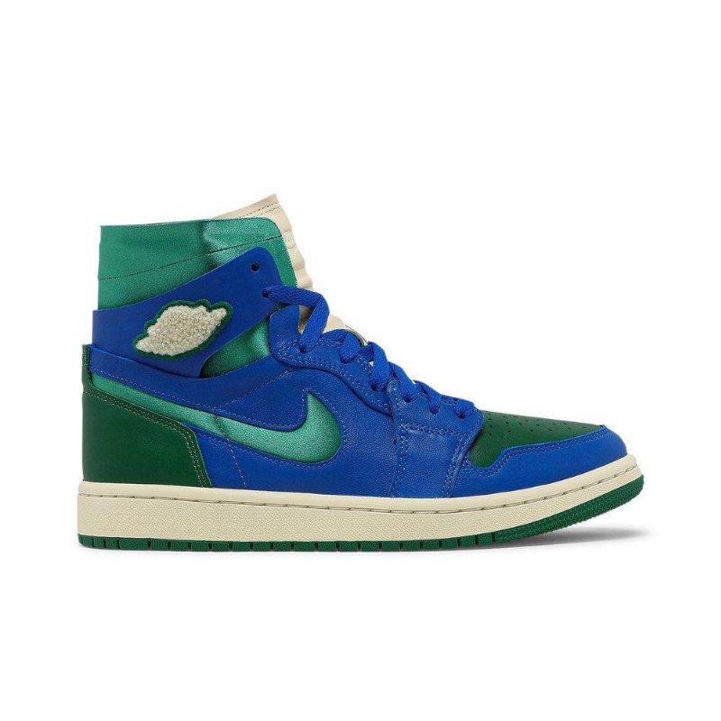Dámské Boty Air Jordan 1 Aleali May High Zoom Comfort Modrá Zelená