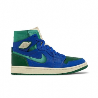 Dámské Boty Air Jordan 1 Aleali May High Zoom Comfort Modrá Zelená