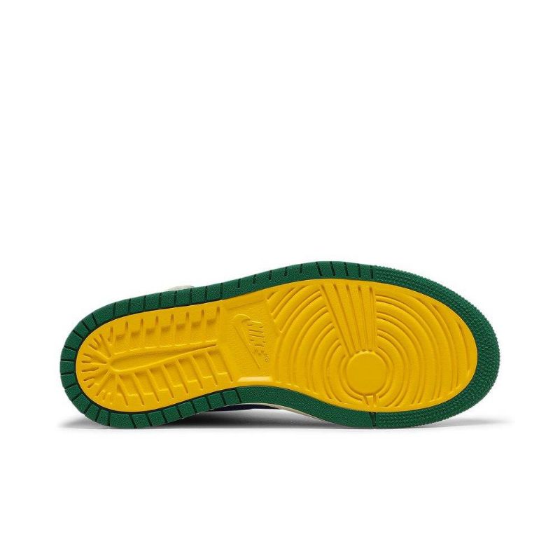 Dámské Boty Air Jordan 1 Aleali May High Zoom Comfort Modrá Zelená