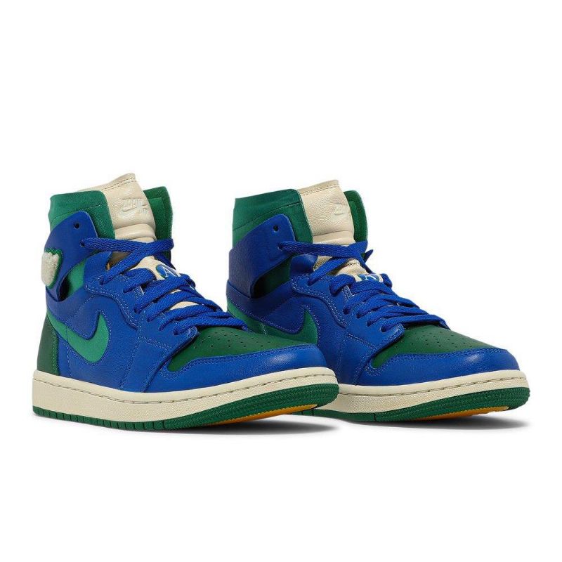 Dámské Boty Air Jordan 1 Aleali May High Zoom Comfort Modrá Zelená