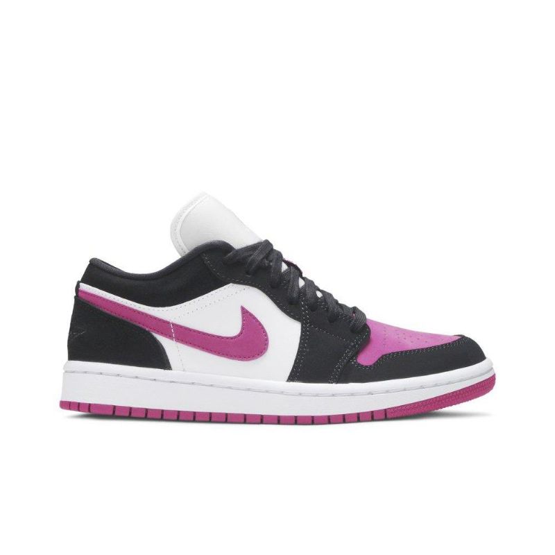 Dámské Boty Air Jordan 1 Černá Nachový Bílý