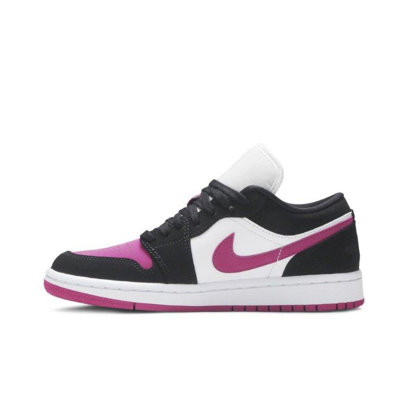 Dámské Boty Air Jordan 1 Černá Nachový Bílý