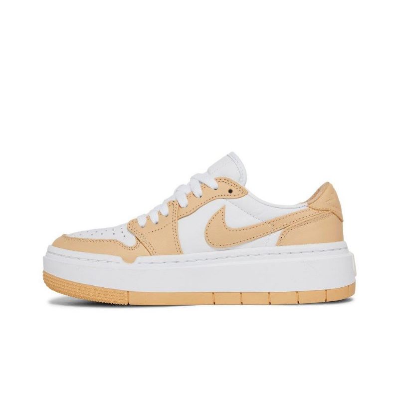 Dámské Boty Air Jordan 1 Elevate Low Bílý Hnědý