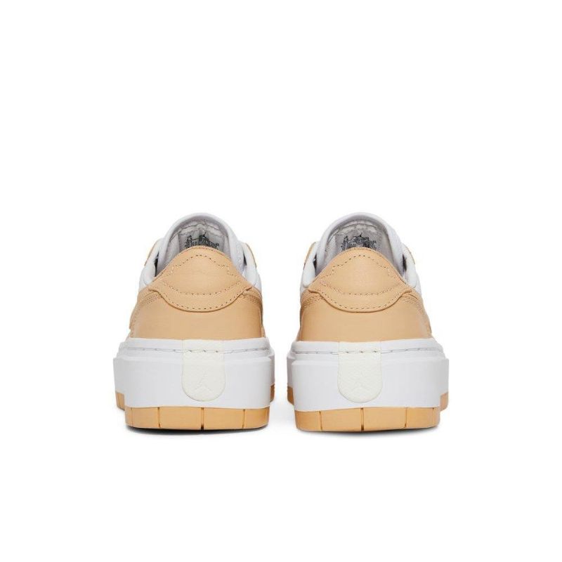 Dámské Boty Air Jordan 1 Elevate Low Bílý Hnědý