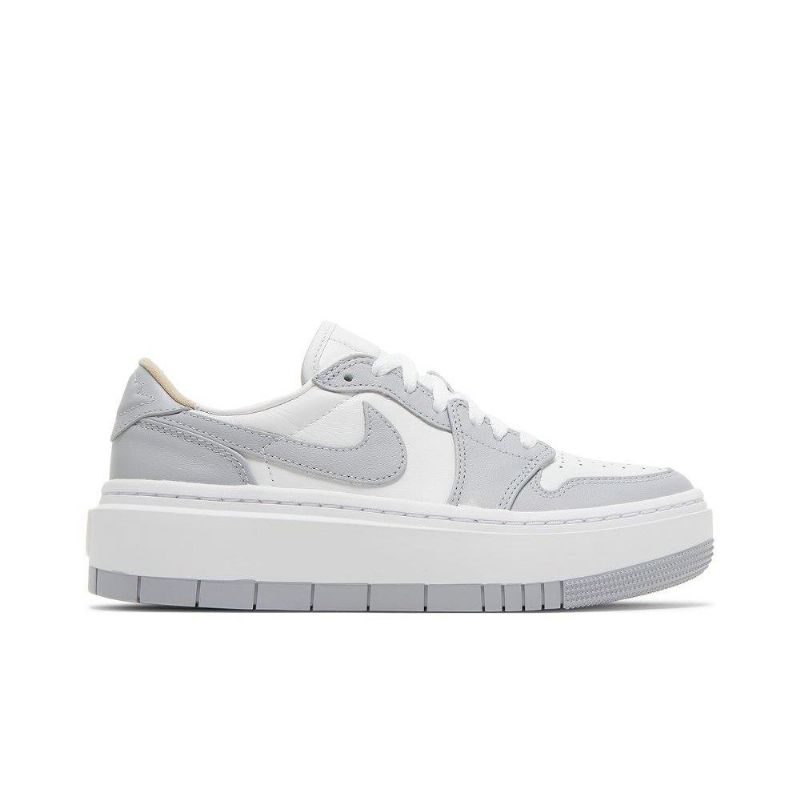 Dámské Boty Air Jordan 1 Elevate Low Bílý Šedá