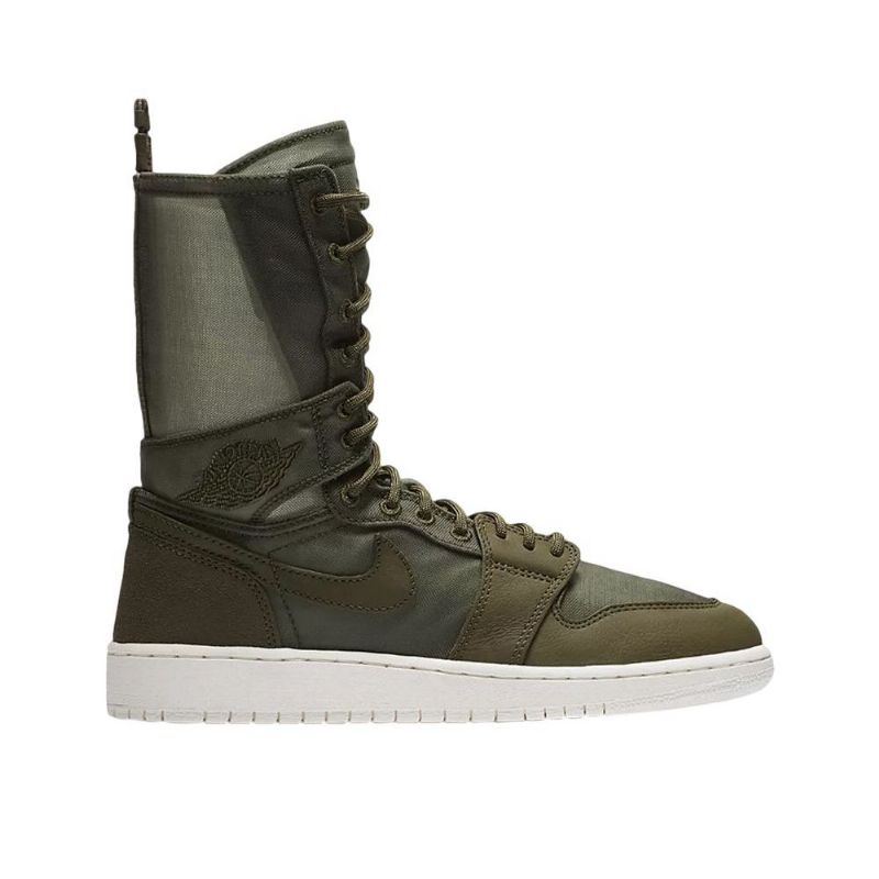 Dámské Boty Air Jordan 1 Explorer Xx Olive Zelená Bílý