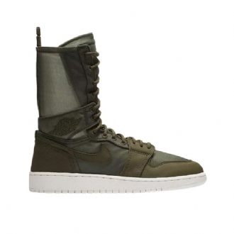 Dámské Boty Air Jordan 1 Explorer Xx Olive Zelená Bílý