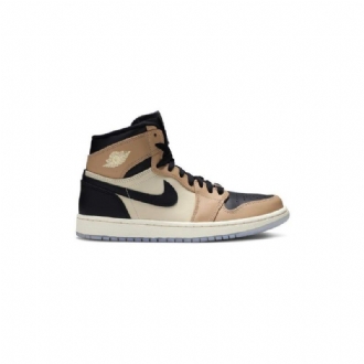 Dámské Boty Air Jordan 1 High Černá Hnědý Khaki
