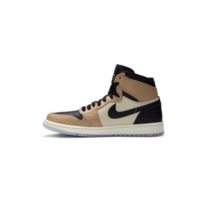 Dámské Boty Air Jordan 1 High Černá Hnědý Khaki