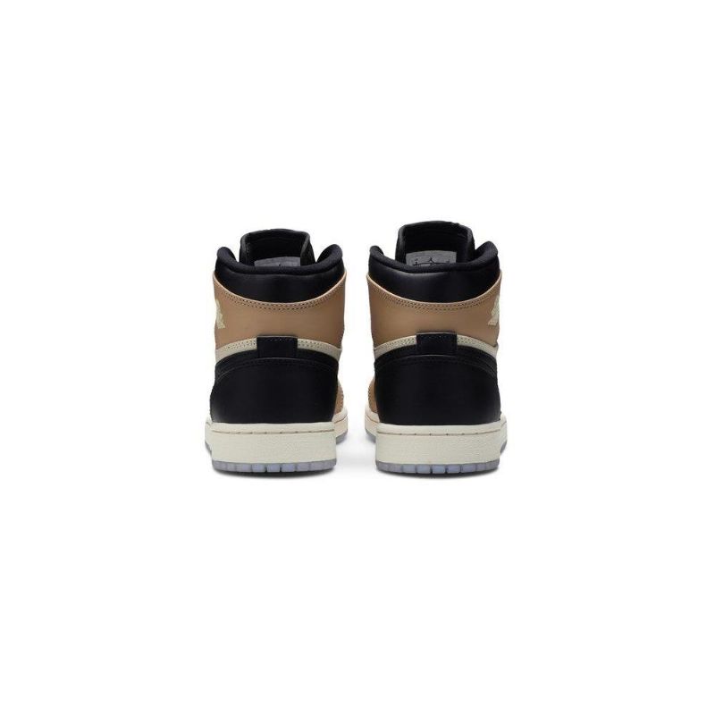 Dámské Boty Air Jordan 1 High Černá Hnědý Khaki