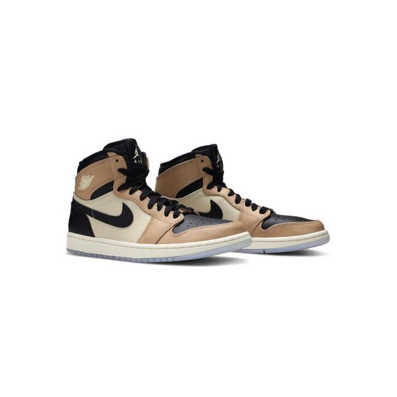 Dámské Boty Air Jordan 1 High Černá Hnědý Khaki