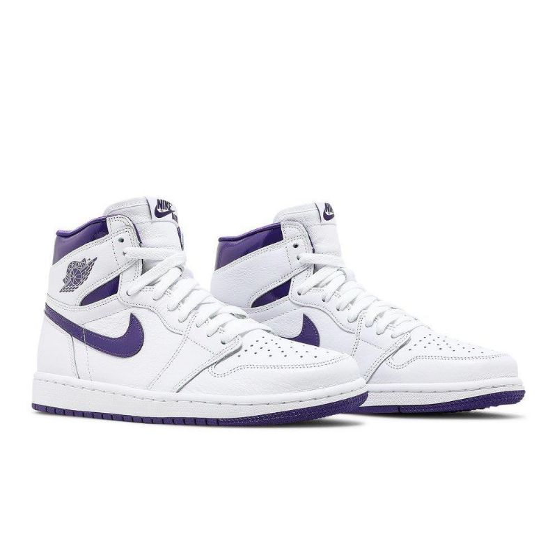 Dámské Boty Air Jordan 1 High Og Bílý Nachový