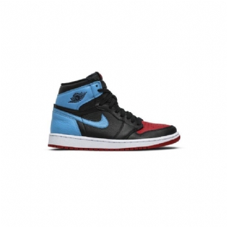 Dámské Boty Air Jordan 1 High Og Černá Modrý Červené