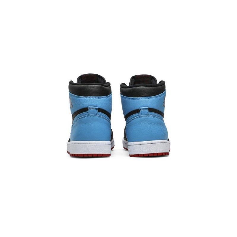 Dámské Boty Air Jordan 1 High Og Černá Modrý Červené