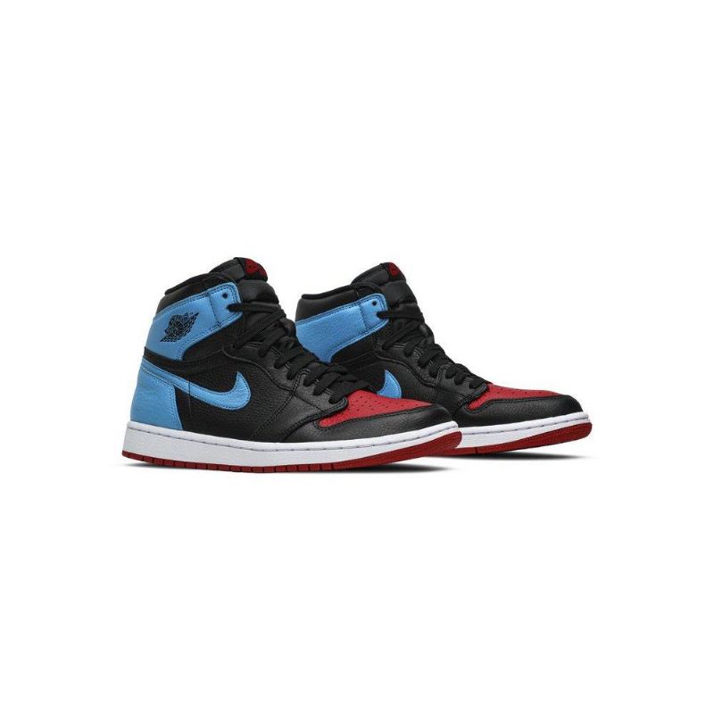 Dámské Boty Air Jordan 1 High Og Černá Modrý Červené