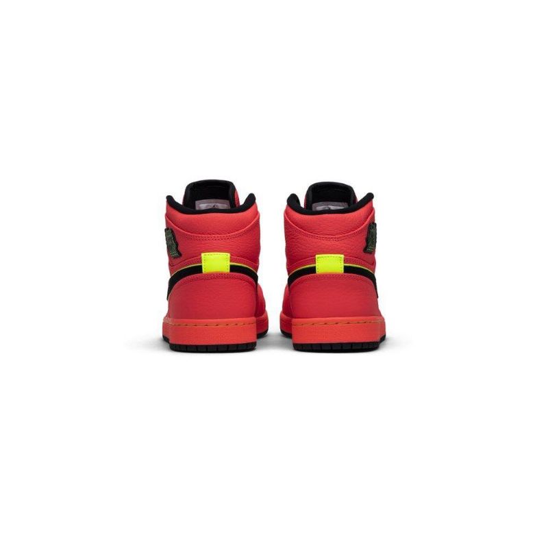 Dámské Boty Air Jordan 1 High Premium Růžová Černá