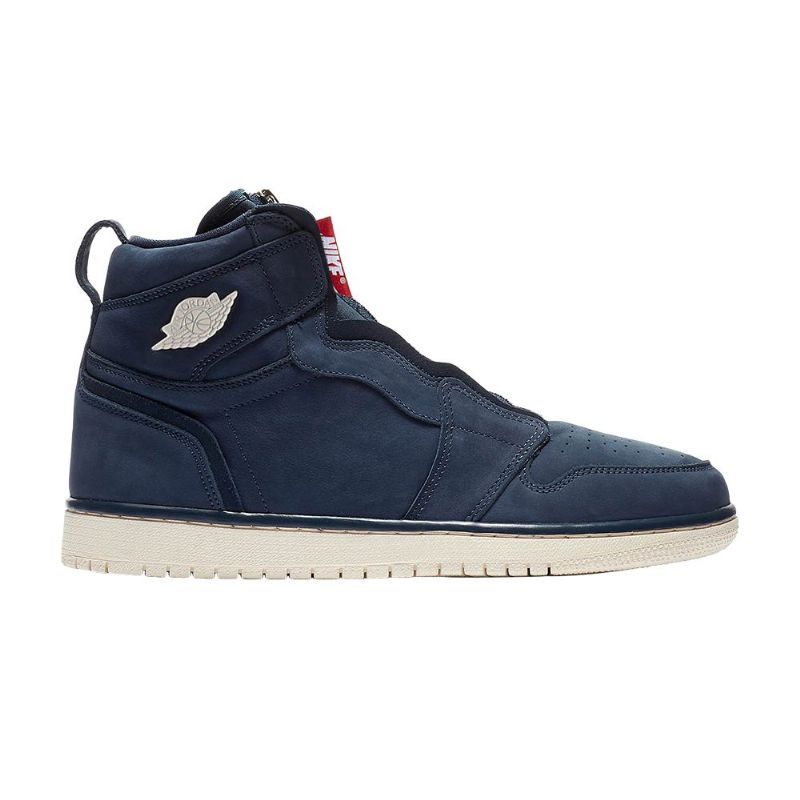 Dámské Boty Air Jordan 1 High Zip Tmavě Modrá Modrý