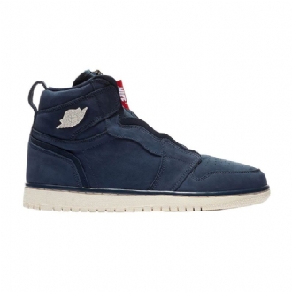 Dámské Boty Air Jordan 1 High Zip Tmavě Modrá Modrý