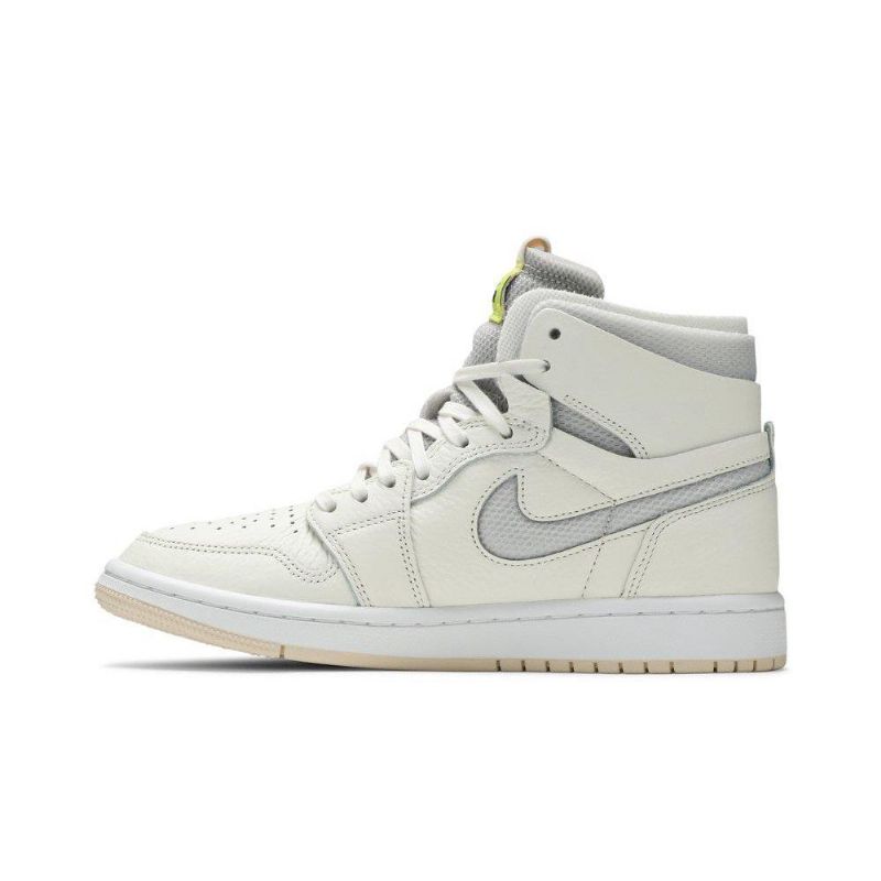 Dámské Boty Air Jordan 1 High Zoom Bílá Šedá Žlutá