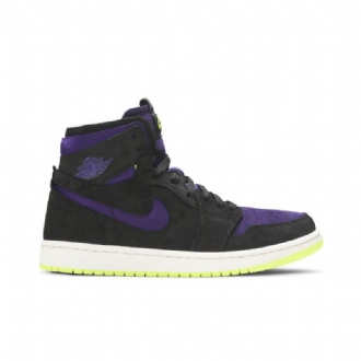 Dámské Boty Air Jordan 1 High Zoom Černá Nachový Žlutá
