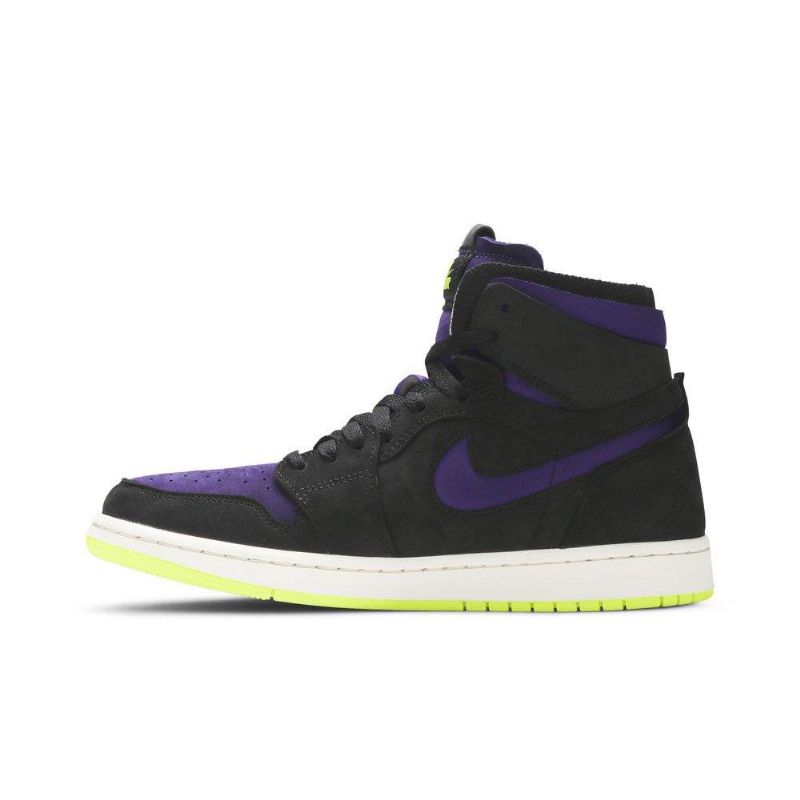 Dámské Boty Air Jordan 1 High Zoom Černá Nachový Žlutá