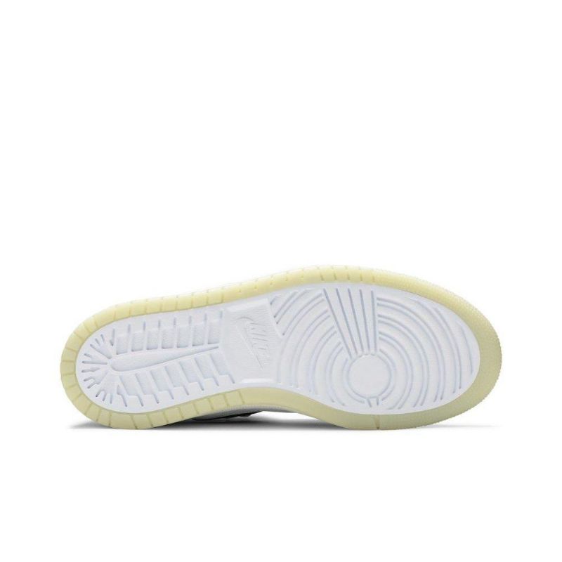 Dámské Boty Air Jordan 1 High Zoom Comfort Bílá Šedá Černá