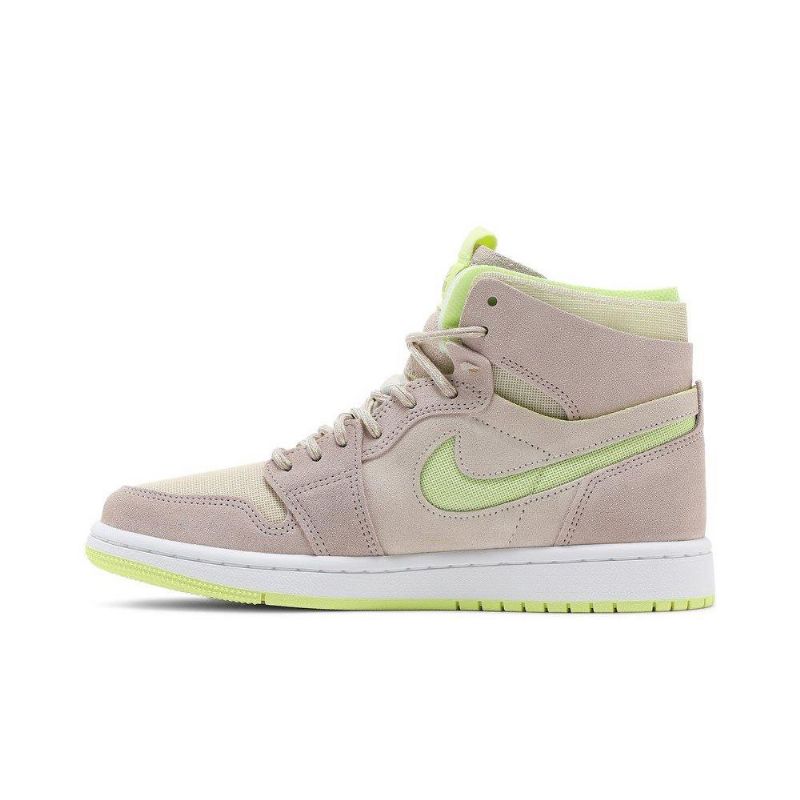 Dámské Boty Air Jordan 1 High Zoom Comfort Bílá Šedá Žlutá