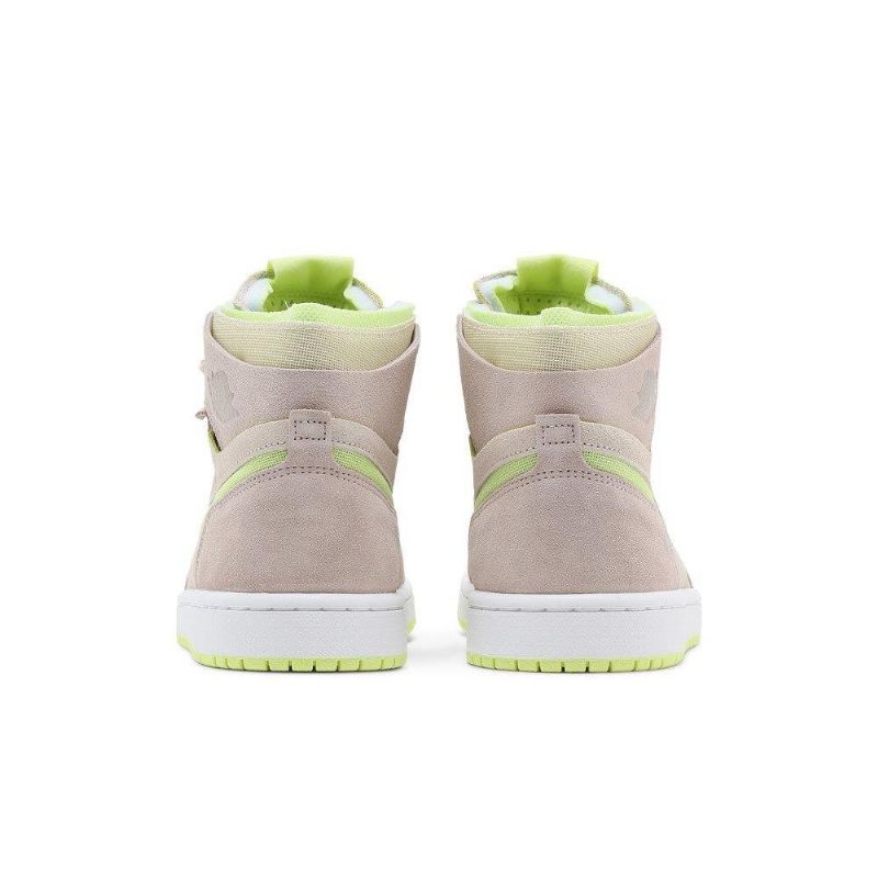 Dámské Boty Air Jordan 1 High Zoom Comfort Bílá Šedá Žlutá