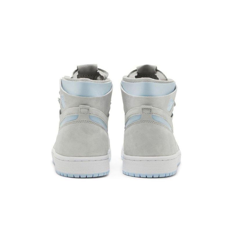 Dámské Boty Air Jordan 1 High Zoom Comfort V Šedé Modré Barvě