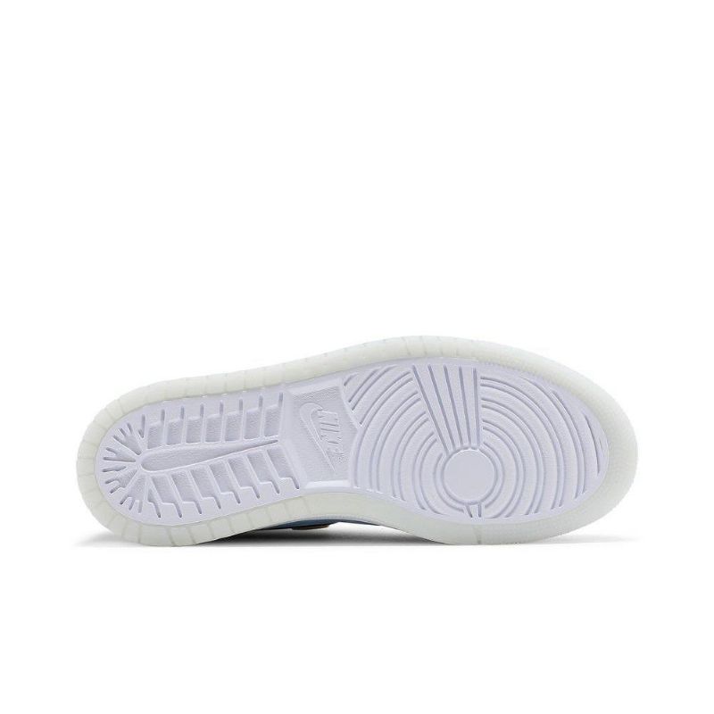 Dámské Boty Air Jordan 1 High Zoom Comfort Vysoká Modrá Hnědá Černá Bílá