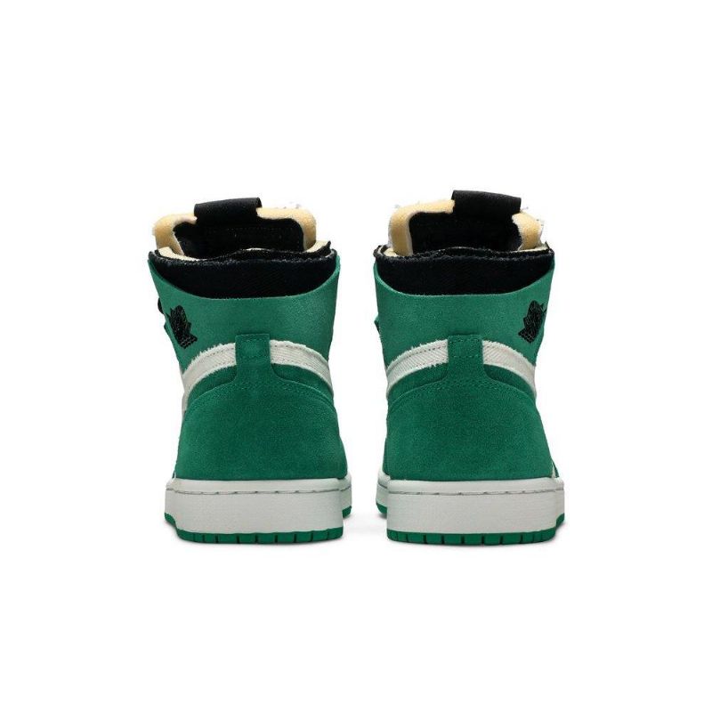 Dámské Boty Air Jordan 1 High Zoom Comfort Zelená Bílá Černá