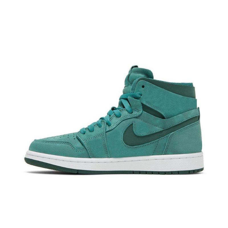 Dámské Boty Air Jordan 1 High Zoom Comfort Zelenobílé