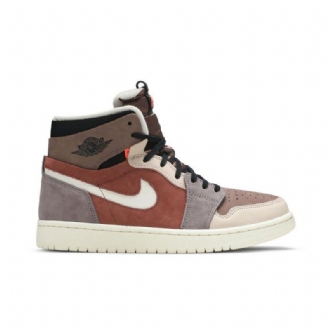 Dámské Boty Air Jordan 1 High Zoom Hnědá Černá Béžová