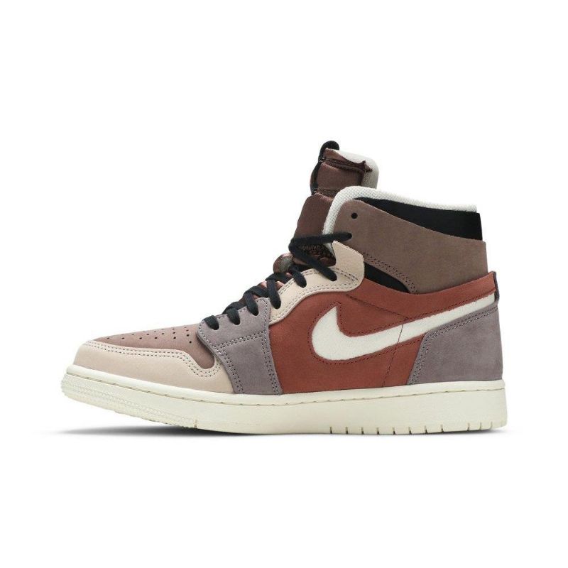 Dámské Boty Air Jordan 1 High Zoom Hnědá Černá Béžová