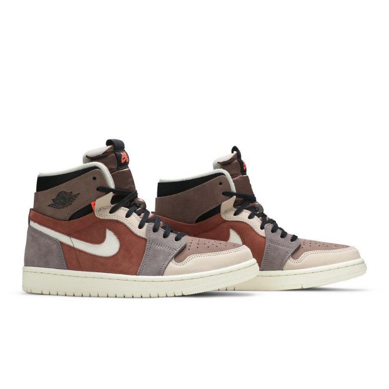 Dámské Boty Air Jordan 1 High Zoom Hnědá Černá Béžová