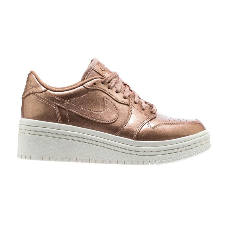Dámské Boty Air Jordan 1 Lifted Hnědý Bílý